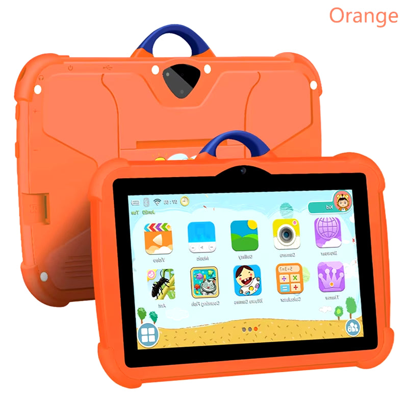 2024 New 5G Wifi 7 Inch Google Tablet for Children Learning Education Kids Tablets Quad Core 4GB RAM 64GB ROM Dual BOW Cameras