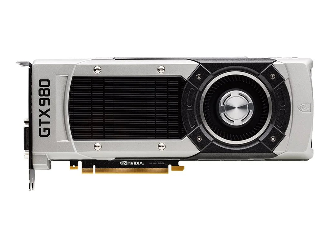 Geforce GTX 980 - Graphics Card - GF GTX 980 - 4 GB GDDR5 - Pcie 3.0 X16 - DVI, HDMI, 3 X Displayport - Black, Silver