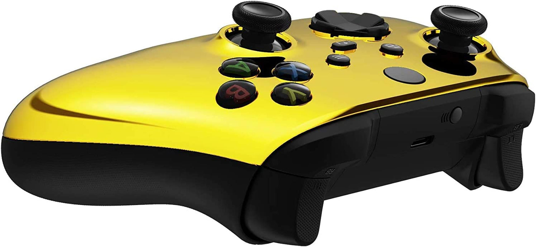 Wireless Controller for Microsoft Xbox Series X/S & Xbox One - Custom Soft Touch Feel - Custom Xbox Series X/S Controller (X/S Gold)